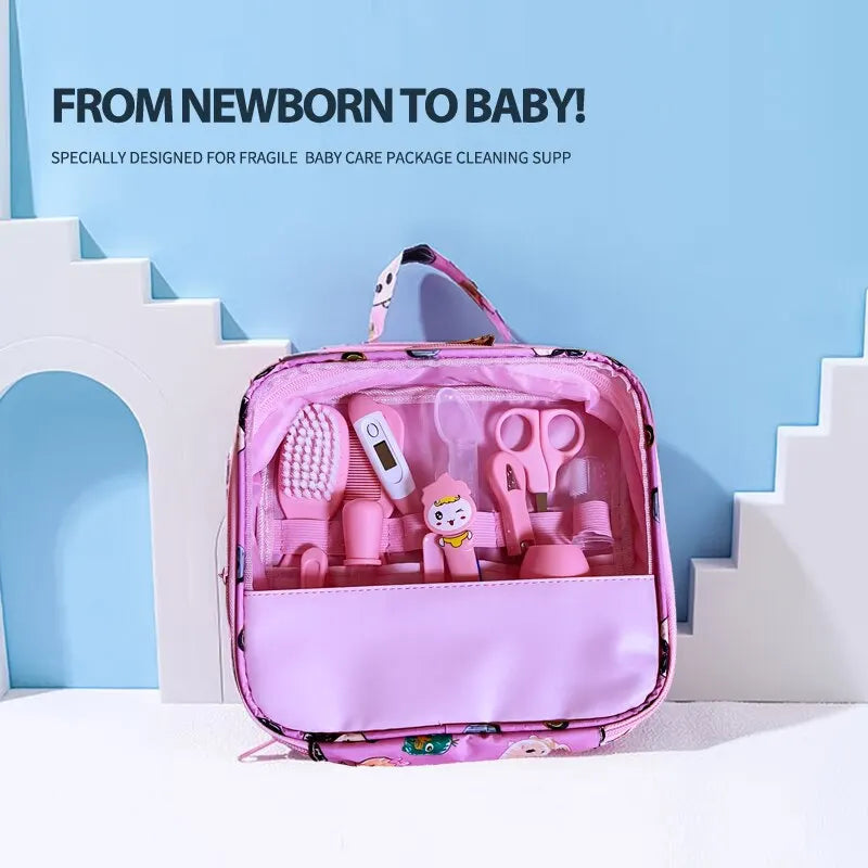 Baby Care Set with 12 Must-Have Nursery Essentials