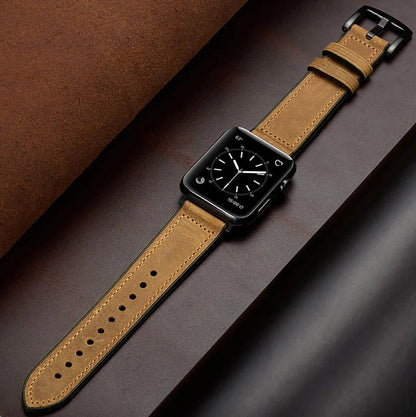 Premium Genuine Leather Smartwatch Strap