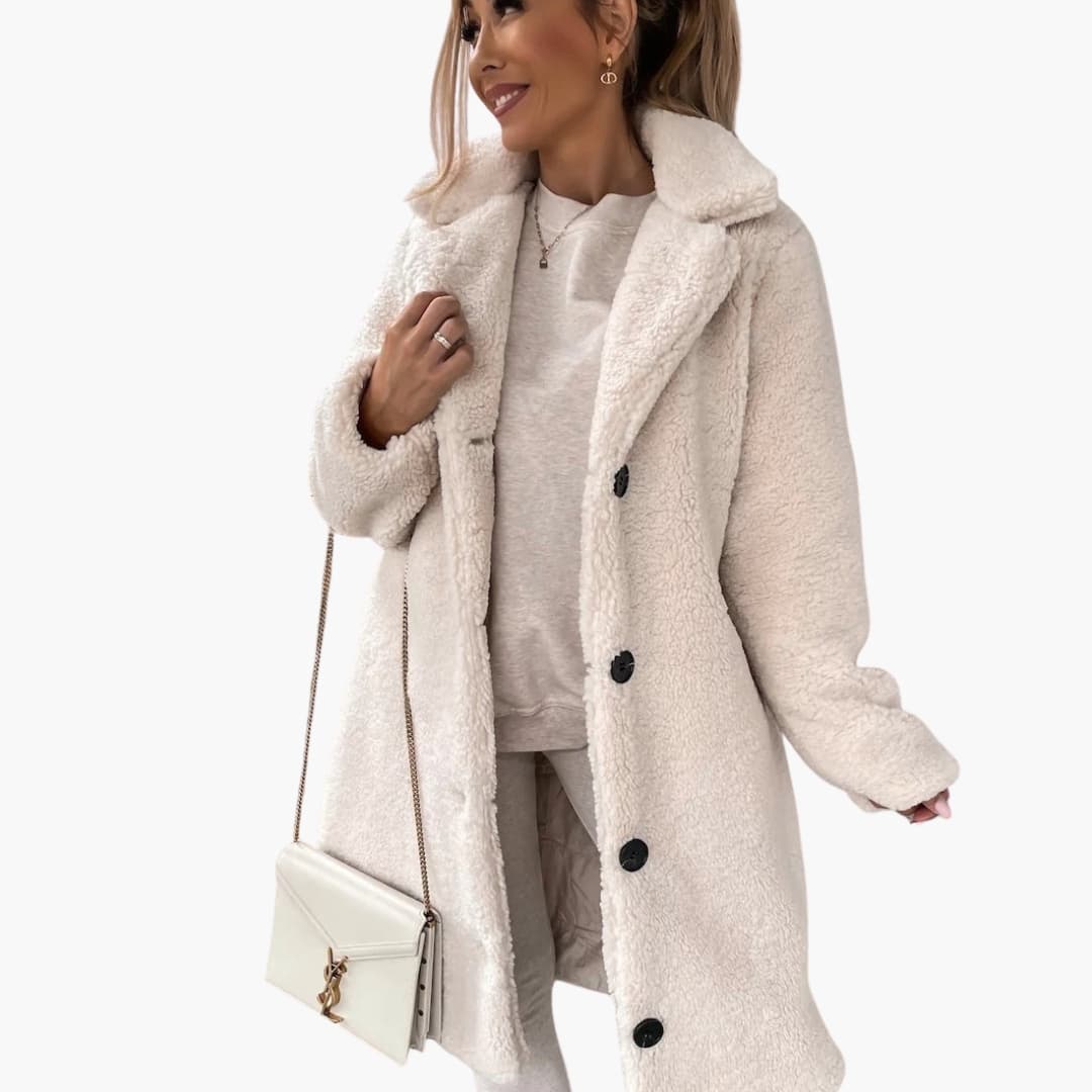 Cozy Fleece Lined Parka Jacket for Women