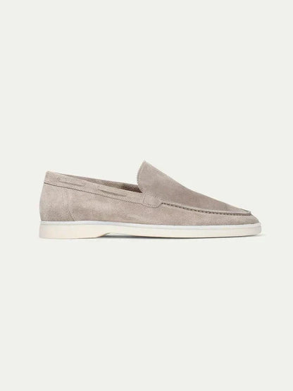 VogeLuxe | Men’s Suede Rawhide Moccasin Loafers