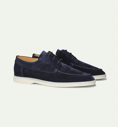 VogeLuxe | Men’s Suede Lace Up Derby Boat Hybrid Shoes
