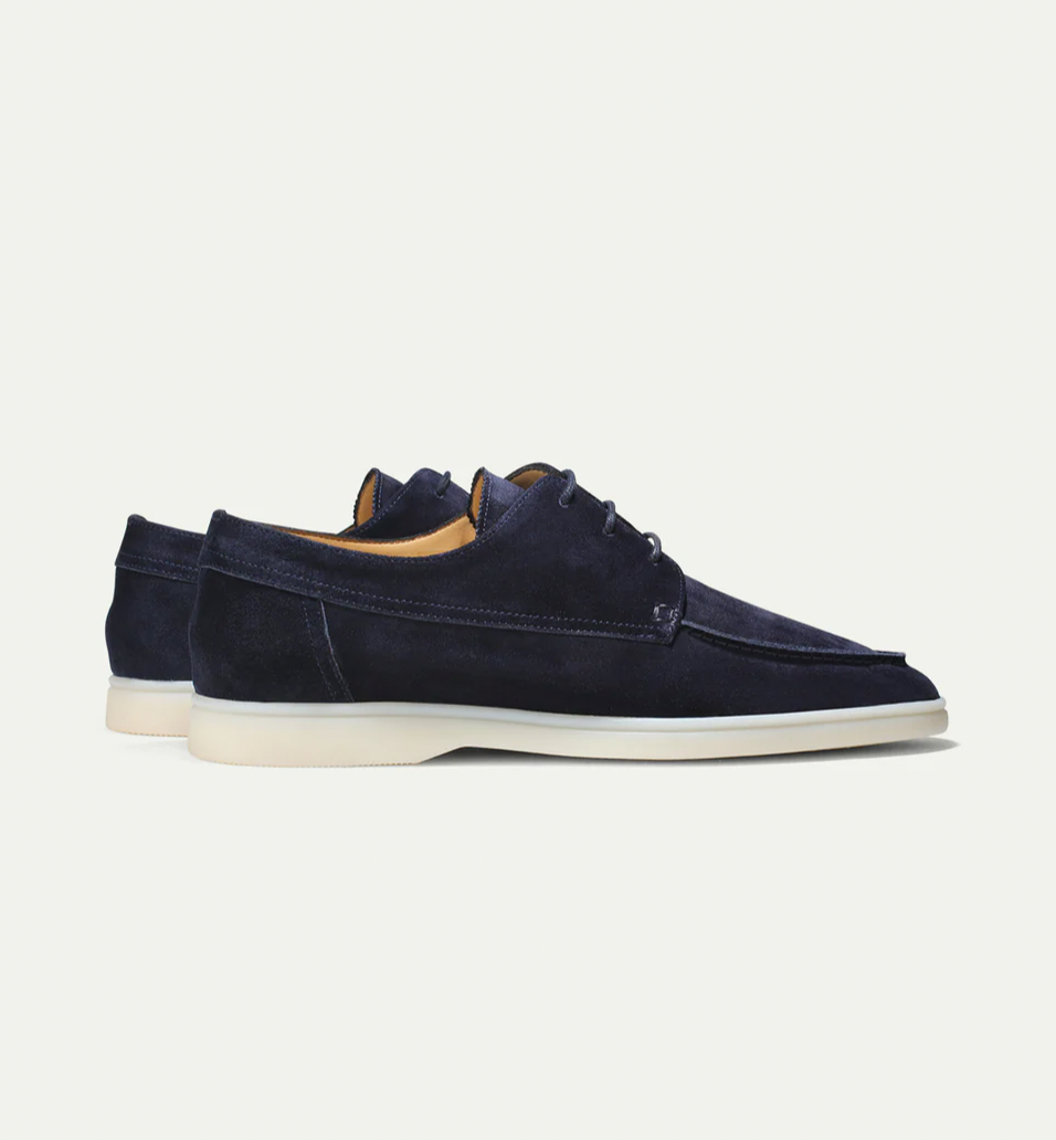 VogeLuxe | Men’s Suede Lace Up Derby Boat Hybrid Shoes