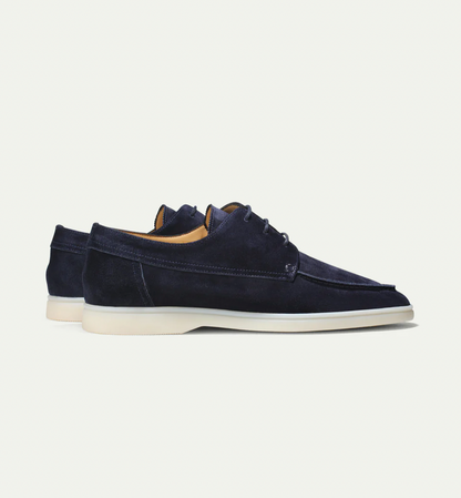VogeLuxe | Men’s Suede Lace Up Derby Boat Hybrid Shoes