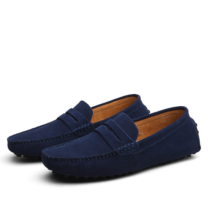 Comfortable Mens Suede Slip On Shoes
