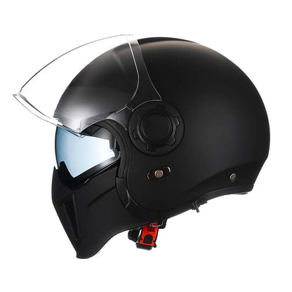 Safe Dual Visor Full Face Motorcycle Helmet