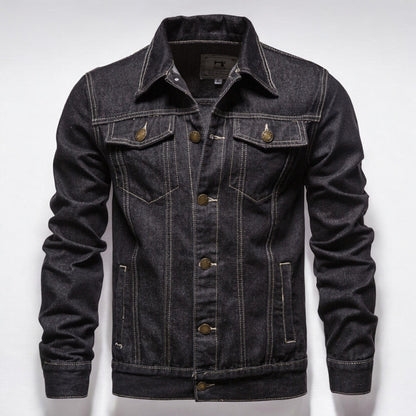 Maverick Washed Denim Jacket 4