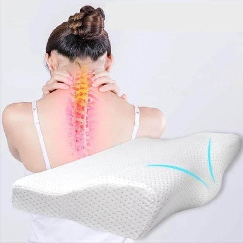 Comfortable Memory Foam Pillow for Neck Support - VogeLuxe