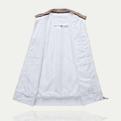 Men Stand Collar Bomber Jacket 2