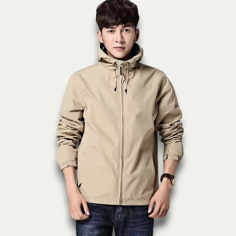 Men Waterproof Windbreaker Outdoor Jacket 0
