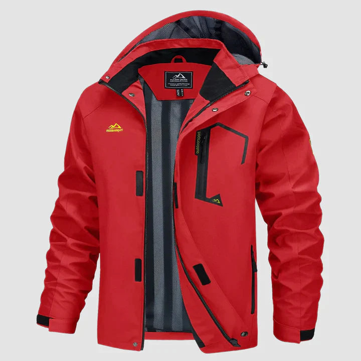 Waterproof Men's Breathable Hooded Rain Coat
