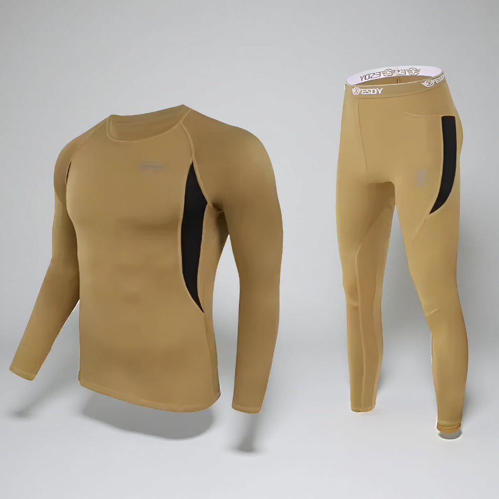 Thermal Men's Base Layer Winter Long Underwear Set