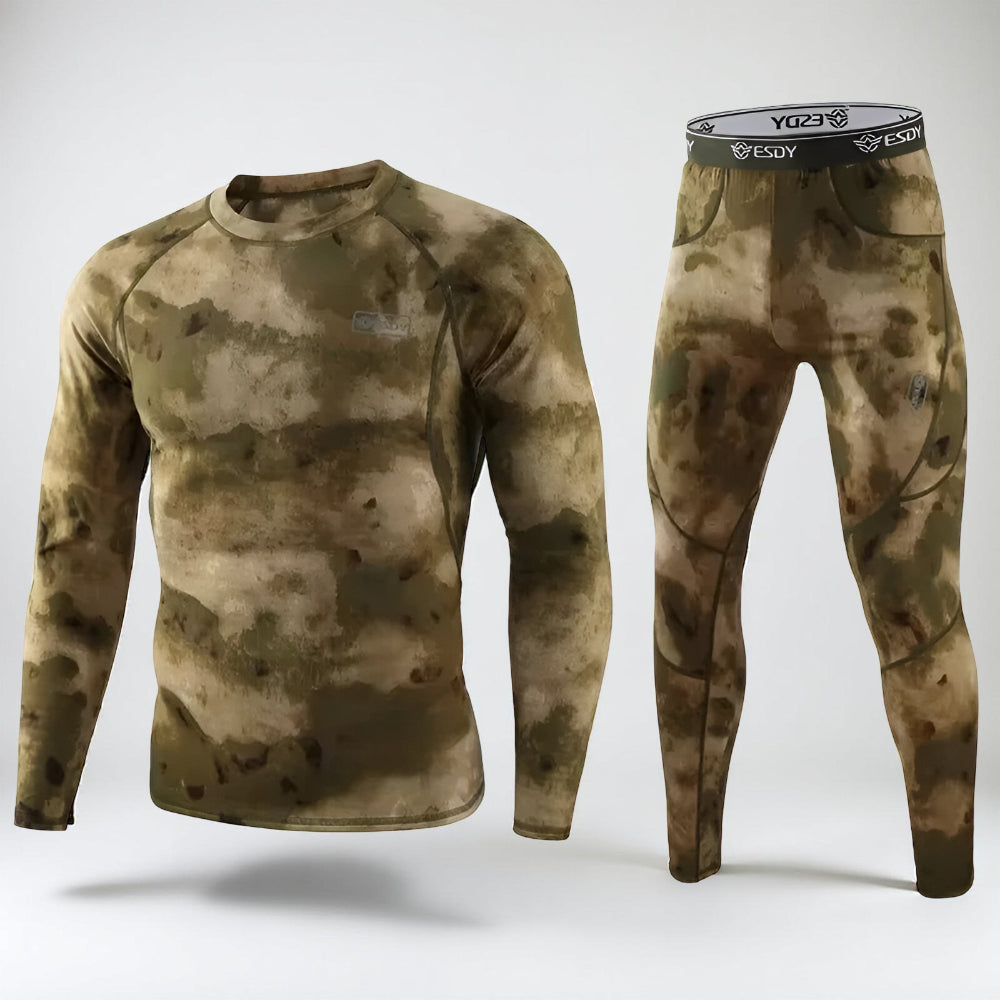 Thermal Men's Base Layer Winter Long Underwear Set
