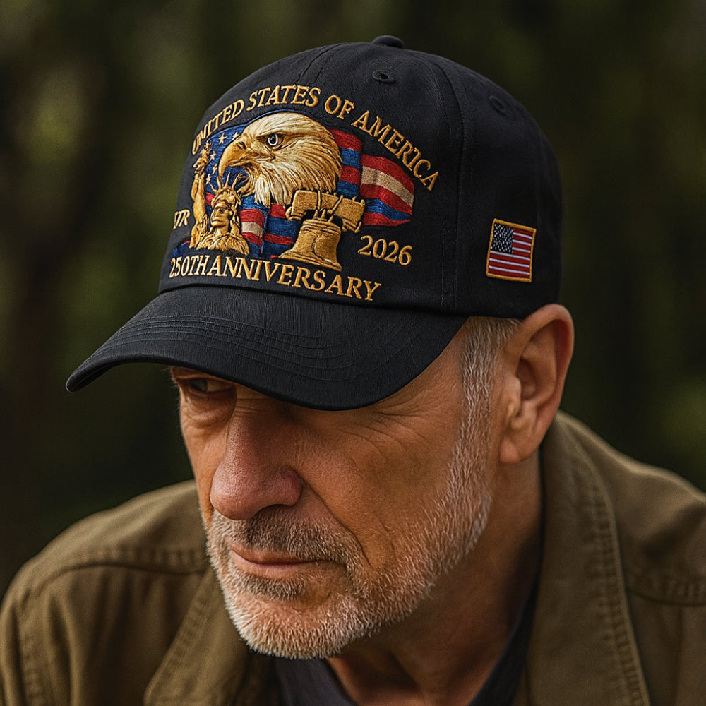 Classic American Eagle Baseball Cap for Men