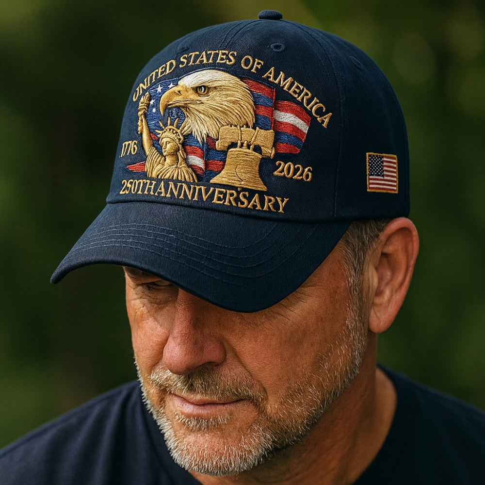 Classic American Eagle Baseball Cap for Men - VogeLuxe