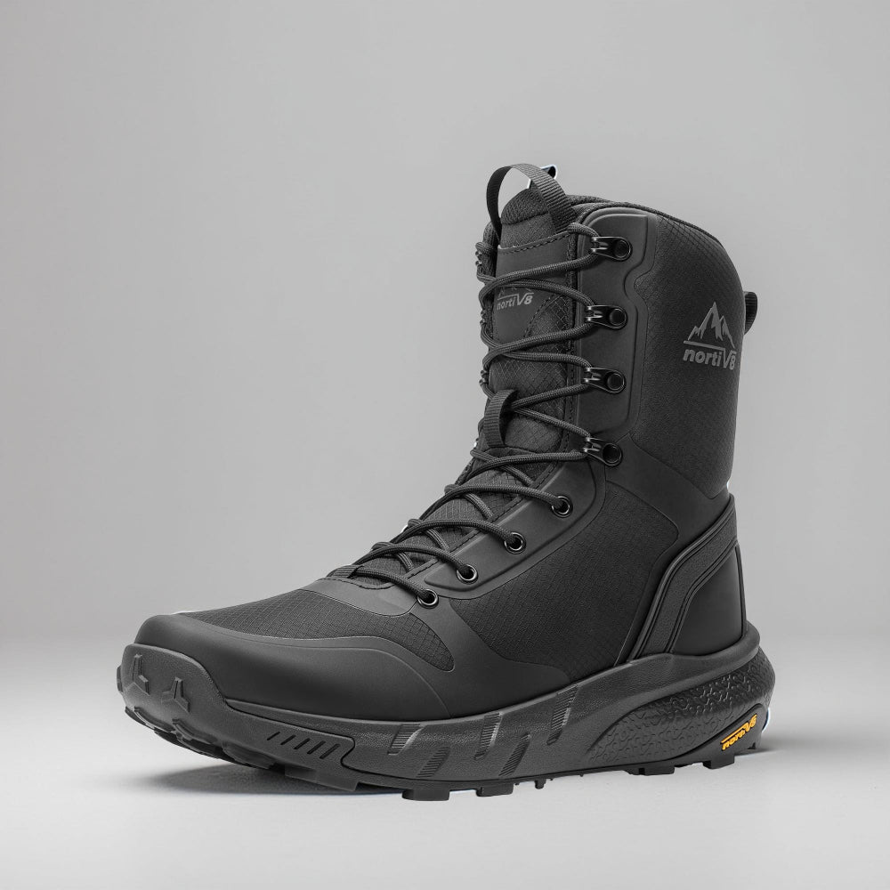 Rugged Men's Hiking Boots Ankle Support Shoes - VogeLuxe