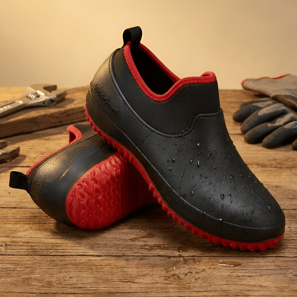 Comfortable Slip Resistant Men's Work Boots - VogeLuxe