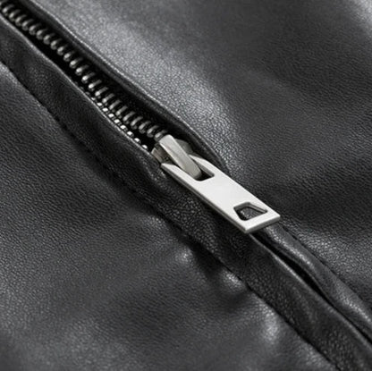 Men’s Biker Jacket | Oversized Zip Up 4