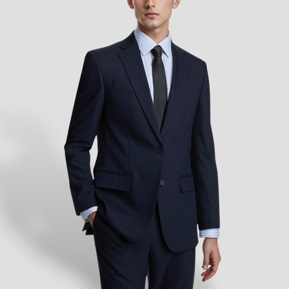 VogeLuxe | Men’s Elegant Two-Button Suit Jacket