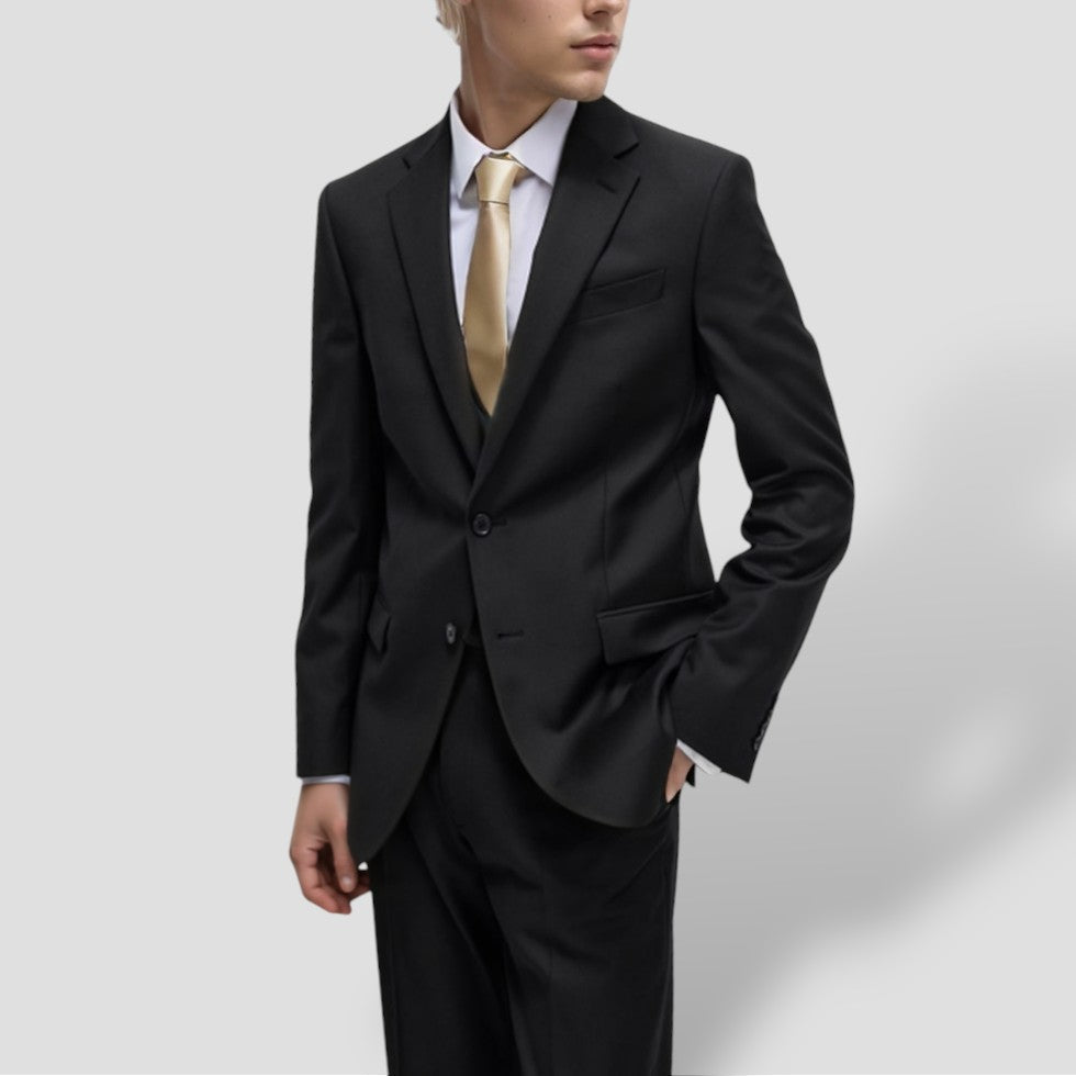 VogeLuxe | Men’s Elegant Two-Button Suit Jacket