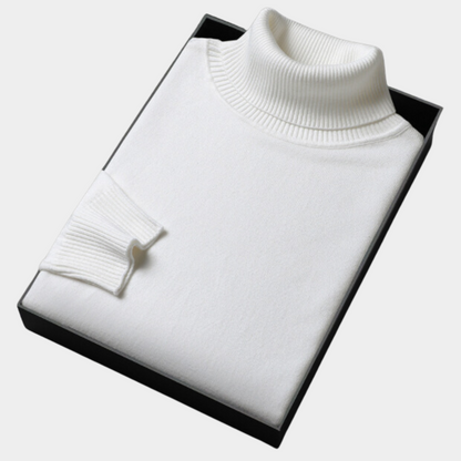 Men’s Bold Colour Turtleneck Sweater – Statement Knitwear 5