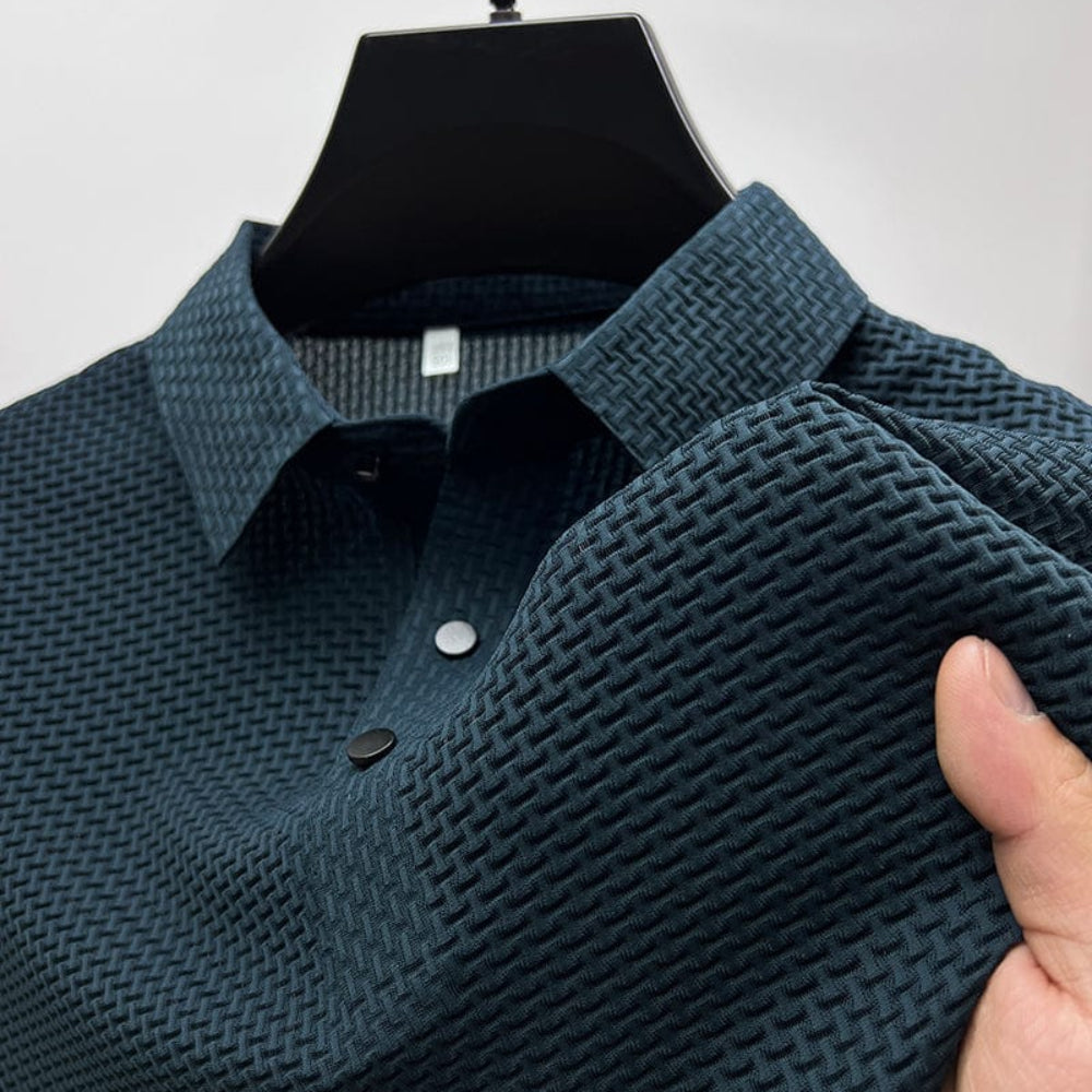 Men's Comfortable Lightweight Polo Tee Shirt