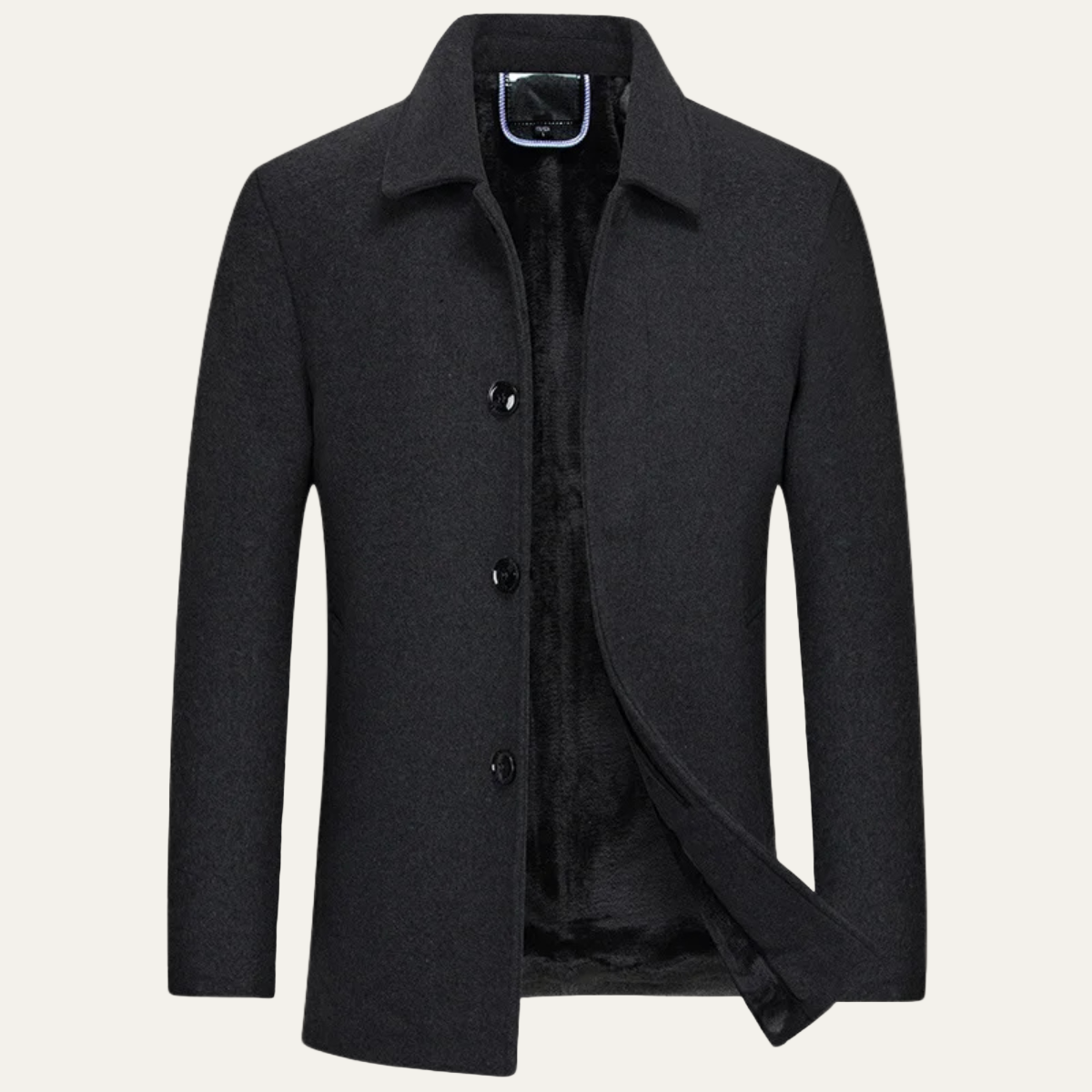 Men’s Button-Up Jacket – Smart Casual Outerwear for Autumn/Winter 0
