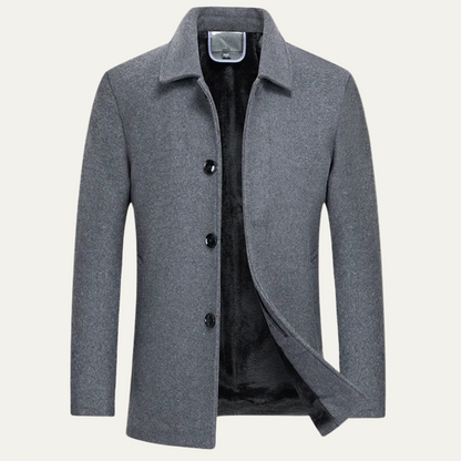 Men’s Button-Up Jacket – Smart Casual Outerwear for Autumn/Winter 1