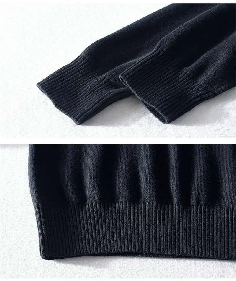 VogeLuxe | Men’s Textured Zip-Up Cardigan