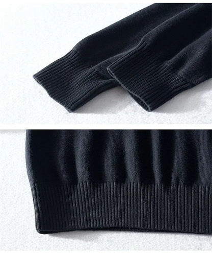 VogeLuxe | Men’s Textured Zip-Up Cardigan