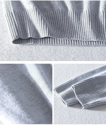 VogeLuxe | Men’s Textured Zip-Up Cardigan