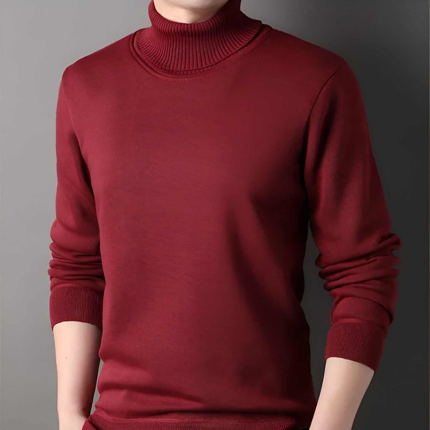 Luxury Soft Crew Neck Sweater For Men