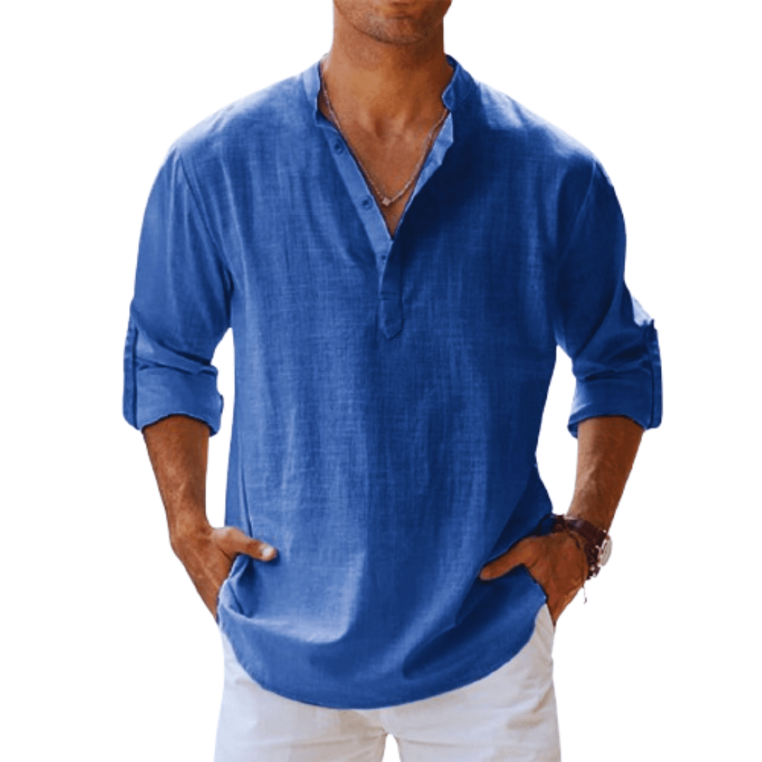 Classic Fit Mens Casual Button Shirt - VogeLuxe