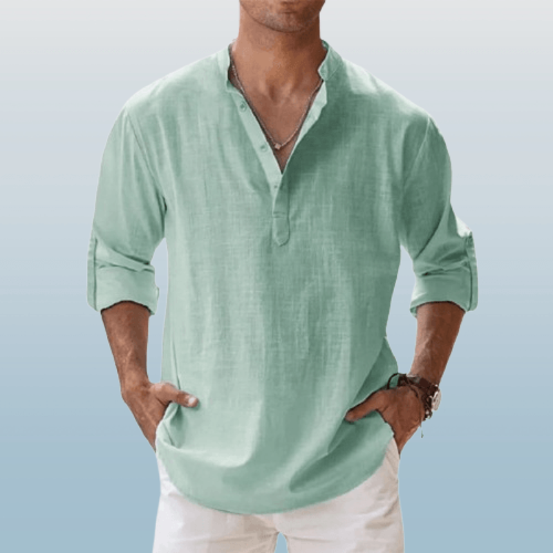 Classic Fit Mens Casual Button Shirt