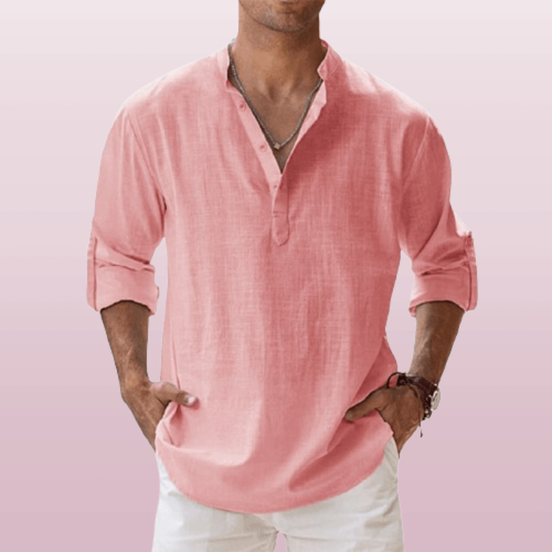 Classic Fit Mens Casual Button Shirt