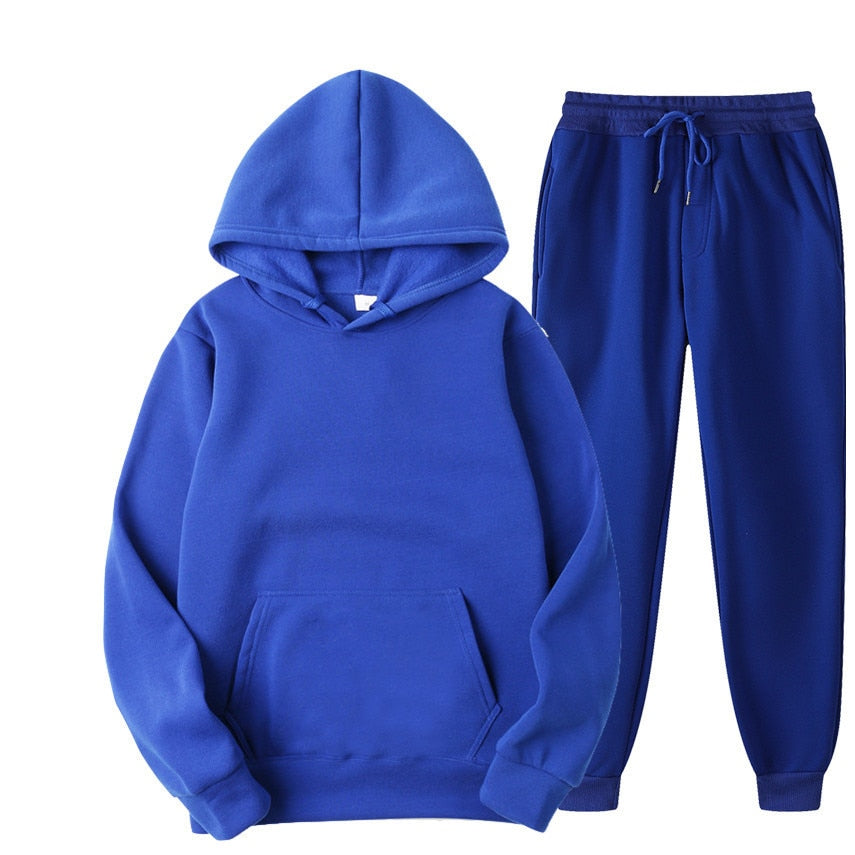 Men's Comfortable Sweatpants Hoodie Outfit