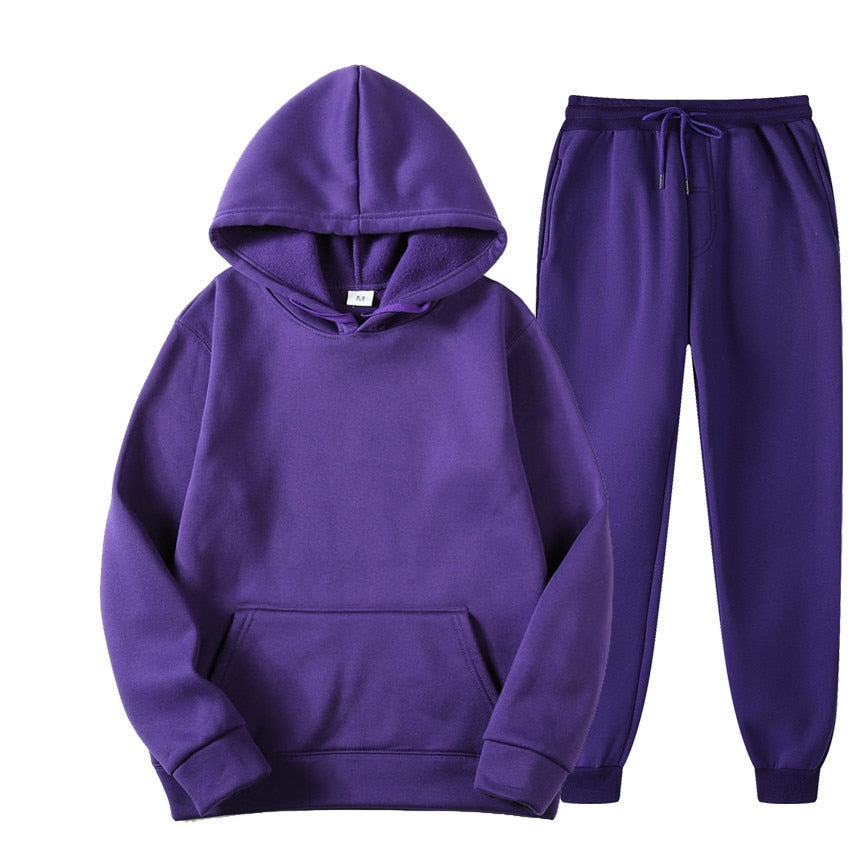 Men's Comfortable Sweatpants Hoodie Outfit