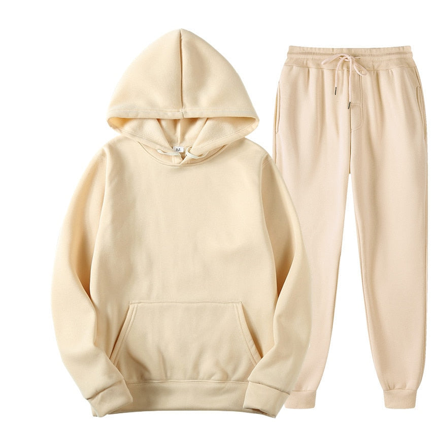 Men's Comfortable Sweatpants Hoodie Outfit