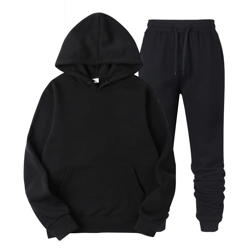 Men's Comfortable Sweatpants Hoodie Outfit