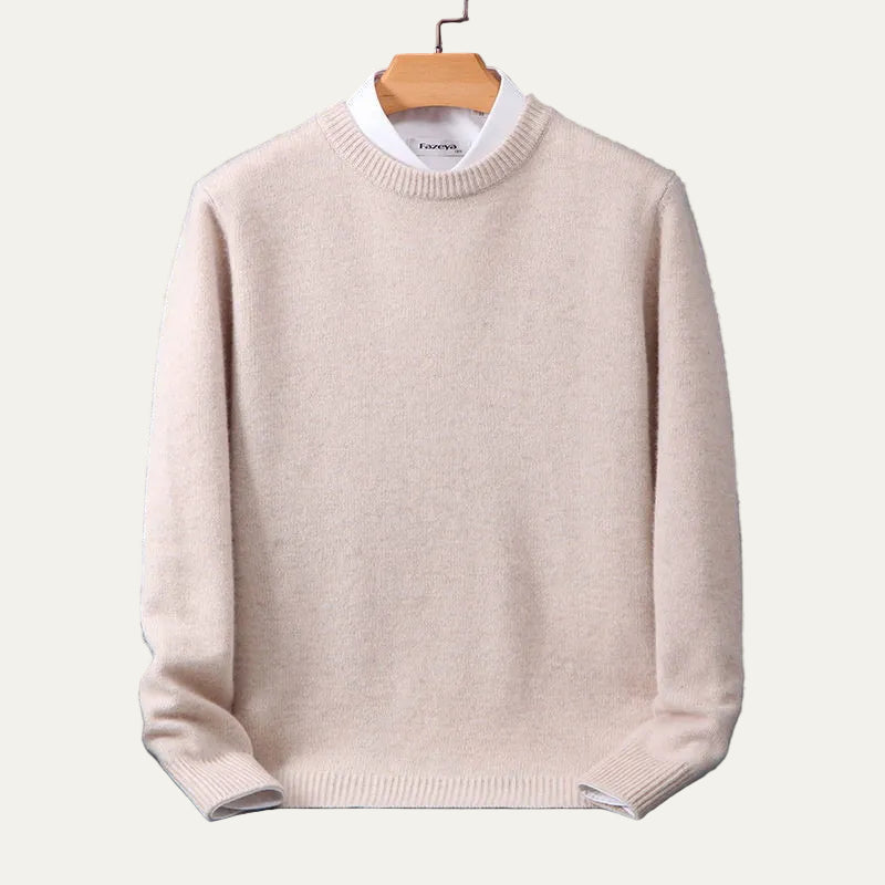 Men’s Classic Crew Neck Sweater – Refined Long Sleeve Knit 6