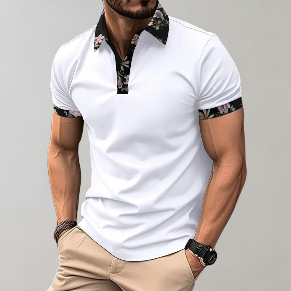 Classic Short Sleeve Mens Golf Shirt - BritishElegance