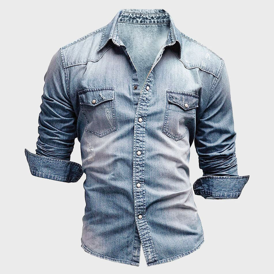 Classic Fit Mens Casual Button Down Shirt - VogeLuxe
