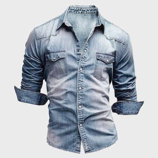 Classic Fit Mens Casual Button Down Shirt - VogeLuxe