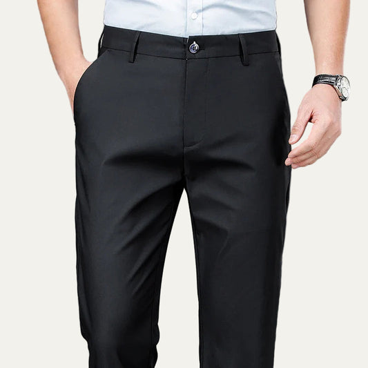 Men’s Classic Trousers – Tailored Fit Formal Wear 0