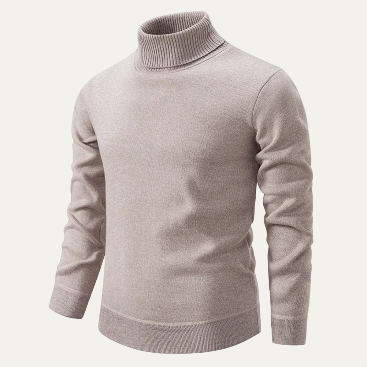 Men’s Classic Turtleneck Sweater – Timeless Smart Casual Knit 0