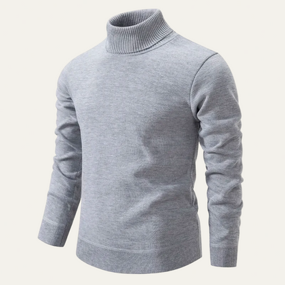 Men’s Classic Turtleneck Sweater – Timeless Smart Casual Knit 3