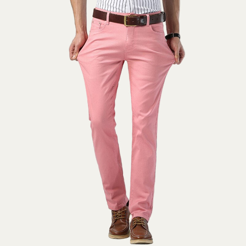 Men’s Coloured Trousers – Regular Fit for Modern Style 1
