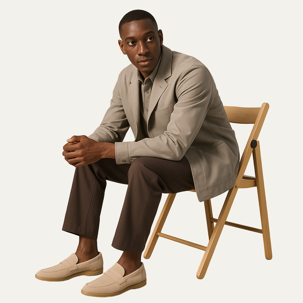 Men’s Comfortable Suede Slip On Loafers 5