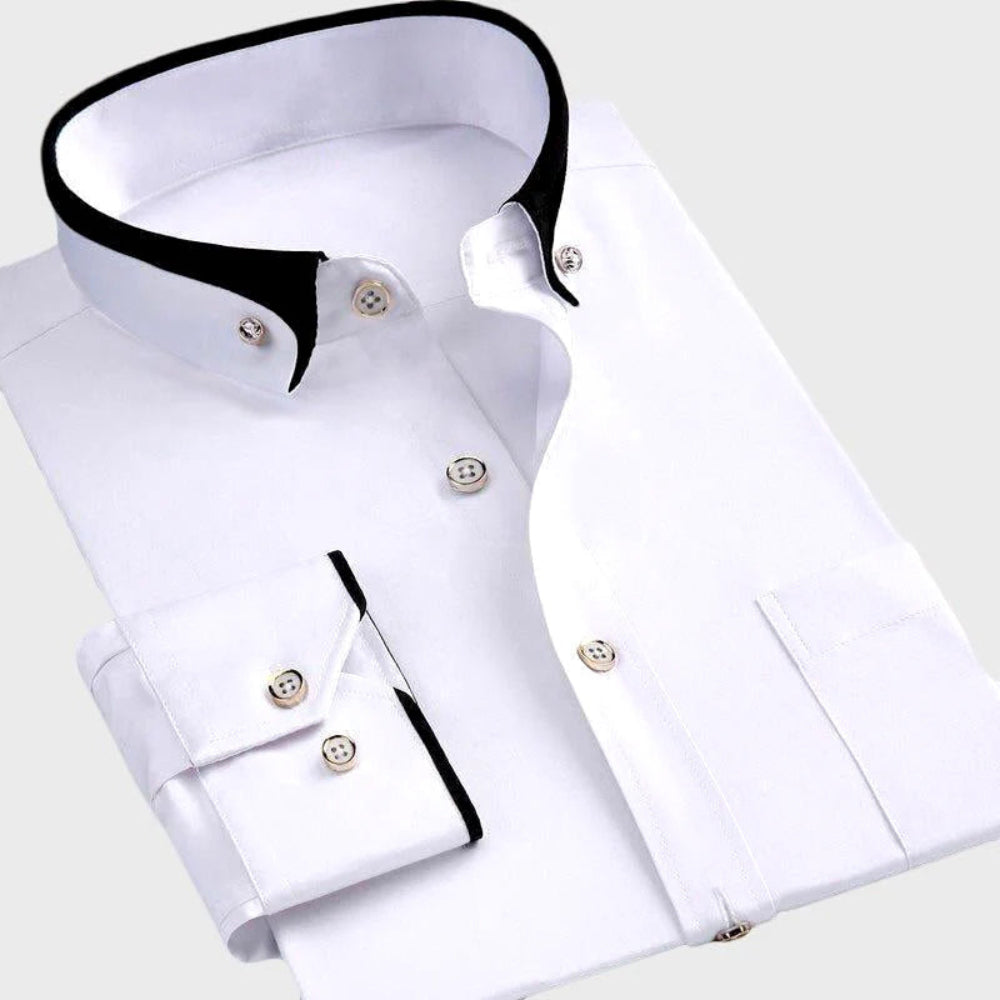 Classic Relaxed Fit Men's Cotton Shirt