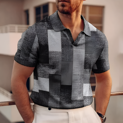 Classic Casual Colorful Polo Shirt for Men