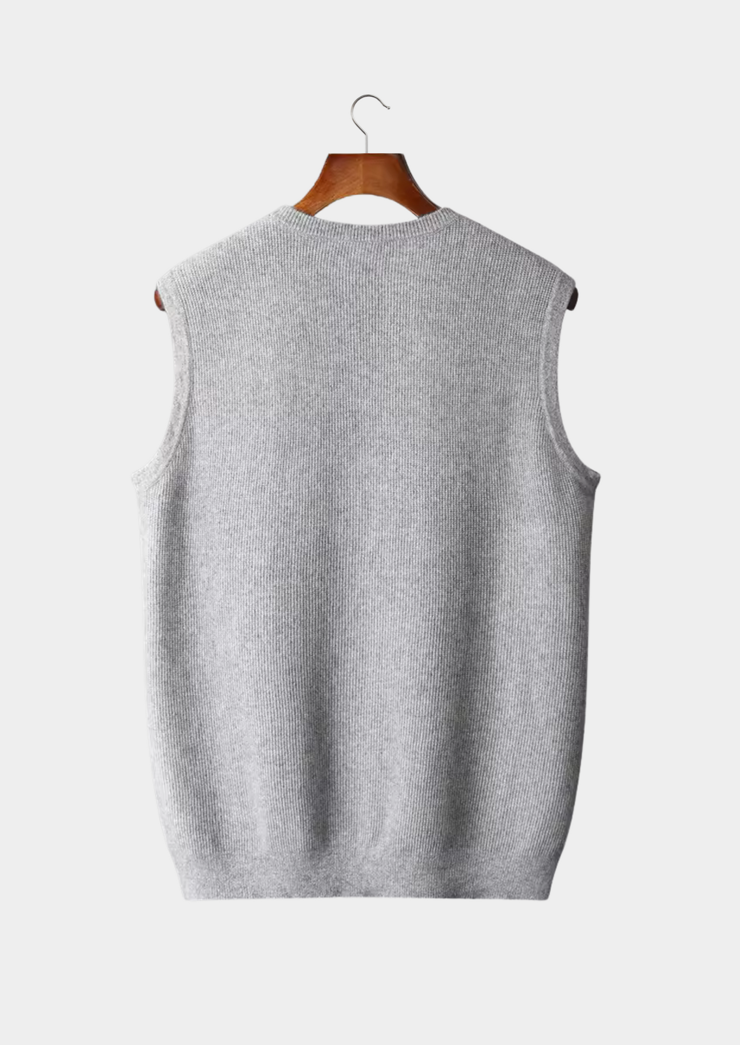 Men’s Crew Neck Vest – Minimalist Sleeveless Layer 1